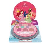 Markwins - Princesas Disney - Set de maquillaje infantil Shimmer Color Palette