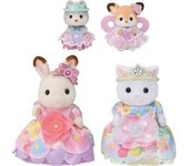 Sylvanian Families - Princesas con vestidos de flores
