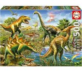 educa borrás - Puzzle Jurásico Adultos 500 Piezas ㅤ