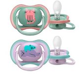 Philips Avent - Chupetes ultra air 6-18 meses