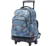 Totto - Mochila Escolar Ruedas Gris