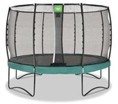 Exit - Cama elástica Allure Premium 366 cm verde