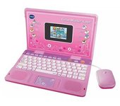 Vtech - Ordenador genio máster color bilingüe rosa