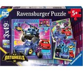 Ravensburger - 3 puzzles 49 piezas Batwheels