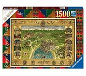 Ravensburger - Mapa de Hogwarts - Puzzle 1500 piezas