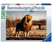 Ravensburger - León, rey de los animales - Puzzle 1500 piezas
