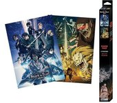 Set Chibi de posters Ataque a los Titanes