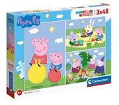 Peppa Pig - Puzzles 3x48