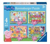 Ravensburger - 4 puzzles progresivos Peppa Pig