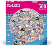 Ravensburger - Hello Kitty - Puzzle redondo 500 piezas