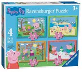 Ravensburger - Peppa Pig - Puzzle 4 in a box