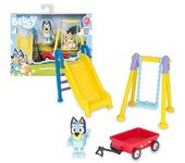Famosa - Bluey - Set de Juguete Parque Mini Playset con Figura articulada de Perrito, Serie de Dibujos Animados ㅤ