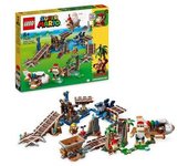 LEGO Super Mario - Set de expansión: vagoneta minera de Diddy Kong - 71425