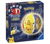 Ravensburger - Pokemon - Puzzle 3D Pokemon Nightlamp con 72 piezas y luces ㅤ