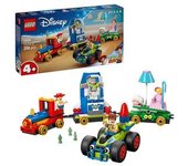 LEGO Disney Pixar - Tren de Celebración de Toy Story y Coche RC - 43264