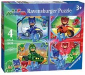 Ravensburger - PJ Masks - Pack 4 puzzles progresivos