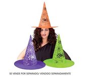 Sombrero de Bruja con Telaraña (varios modelos)