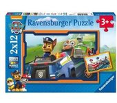 Ravensburger - Patrulla canina - 2 puzzles 12 piezas