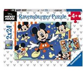 Ravensburger - Mickey Mouse - Pack 2 puzzles 24 piezas