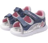 Sandalia Chicco Grissel en Denim con Interior Rosa
