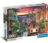 Clementoni - Puzzle de 1000 piezas de la colección San Francisco ㅤ