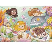 Ravensburger - Puzzle de hadas y sirenas, colección 2 x 12 piezas para niños ㅤ