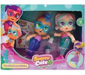 Bizak - Muñeca sirenas miniatura rosa juguete (Varios modelos) ㅤ