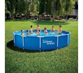 Piscina tubular redonda 457 x 84 cm con depuradora