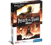 Clementoni - Puzzle de 1000 piezas Attack on Titans ㅤ