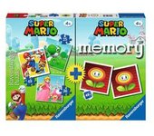 Ravensburger-Super Mario-Pack juego de memoria + 3 puzzles