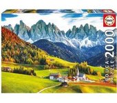 Educa Borras - Puzzle de 2000 Piezas Otoño en Las Dolomitas ㅤ