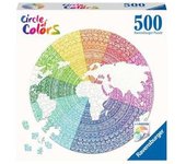 Ravensburger - Puzzle Mandala Circle of colors 500 pzs