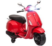 Homcom - Moto eléctrica infantil Vespa Rojo