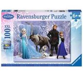 Ravensburger - Frozen - Puzzle XXL del Reino de la Reina de las Nieves, 100 piezas ㅤ