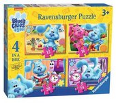 Ravensburger - Pistas de Blue y Tú - Puzzle 4 en 1