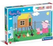 Clementoni - Peppa Pig - Puzzle infantil 60 maxi piezas grandes multicolor ㅤ