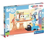 Clementoni - Bluey - Puzzle infantil multicolor de 104 piezas ㅤ