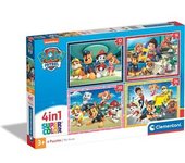 Clementoni - Patrulla Canina - Puzzle infantil de Patrulla Canina: conjunto de 12, 16, 20 y 24 piezas, color variado, talla única ㅤ