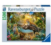 Ravensburger - Leopardos en la jungla - Puzzle 1500 piezas