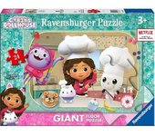 Ravensburger - Puzzle suelo gigante 24 piezas, colección Gabby's Dollhouse ㅤ