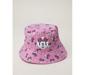 Sombrero tipo pescador rosa para niña con estampado Disney Minnie
