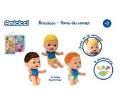 Amicicci - Hora de comer - Muñeco con accesorios (varios modelos)