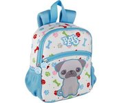 Minecraft - Mochila infantil Pets Bull Dog con compartimentos ergonómicos y ligera