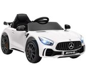 Homcom - Mercedes AMG GTR Batería con mando a distancia Blanco