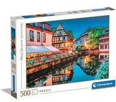 Clementoni - Puzzle de 500 piezas Paisaje antiguo de Estrasburgo ㅤ