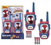 Simba - Walkie Talkie Spidey, 2 unidades con alcance de 100m ㅤ