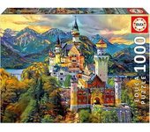 Educa Borras - Puzzle Adultos Neuschwanstein 1000 Piezas ㅤ