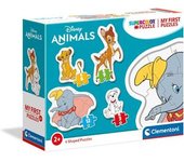 Clementoni - Puzzle progresivo Animales, 3-6-9-12 piezas, Amigos del Reino Animal ㅤ