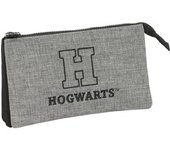 Safta - Harry Potter - Estuche Escolar Portatodo Triple