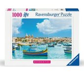 Ravensburger - Puzzle 1000 piezas Malta mediterránea